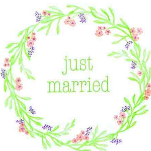 Servietten „Just Married“
