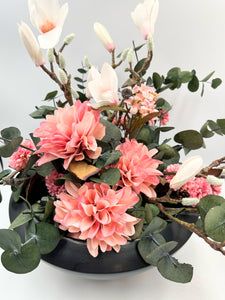 Blumenschale „Magnolie“- künstlich