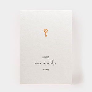 Postkarte - Home sweet Home