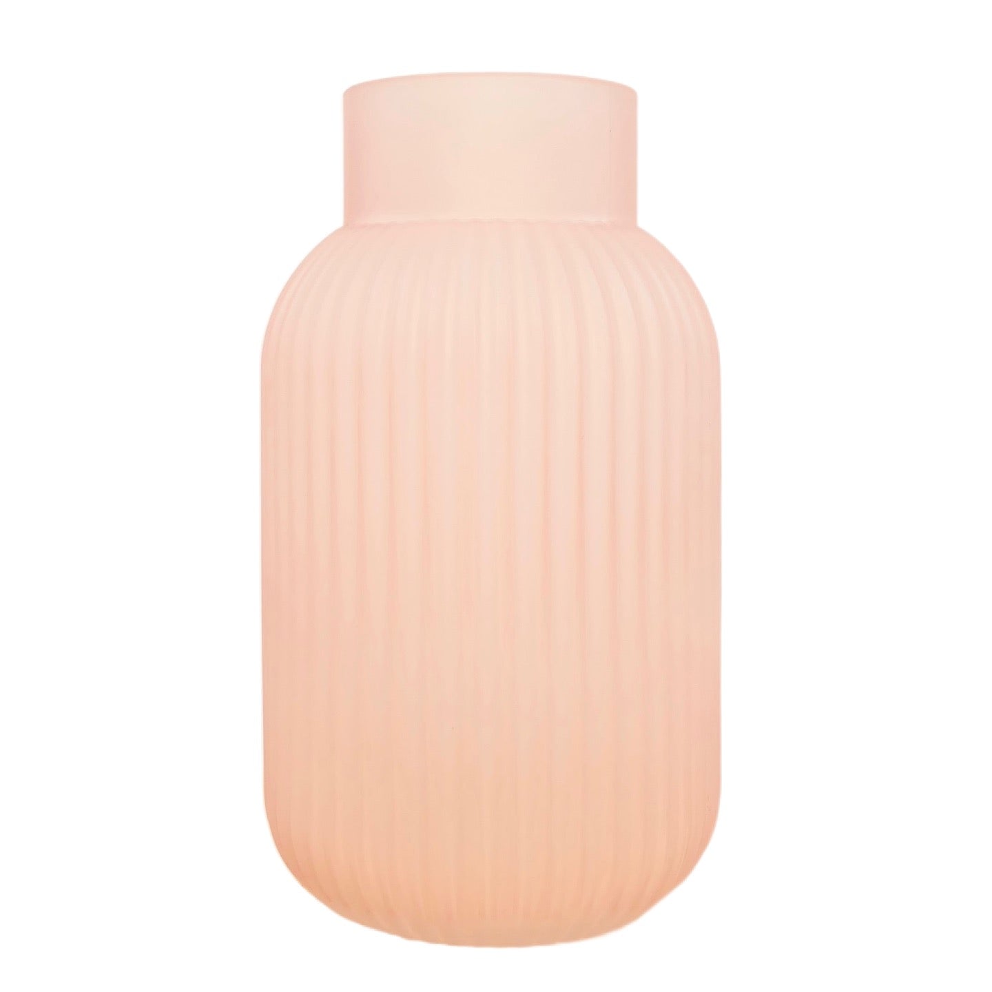 Vase "Meran"  - groß - rosa matt