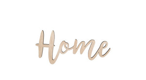 Schriftzug "Home"