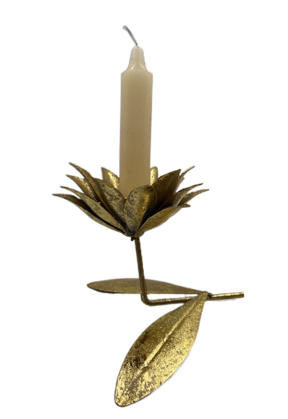 Kerzenhalter Blüte für Stabkerze - Design 1
