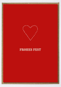 Klappkarte - Frohes Fest